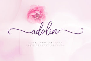 Adolin: A Handwritten Typeface That Elevates Brand Design