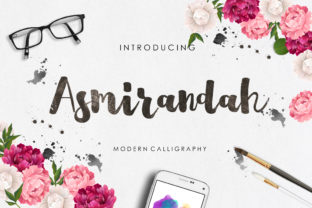 Asmirandah Font: A Beautiful Typeface for Digital Design