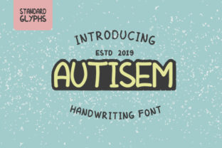 AUTISEM: A Script Font with a Quietly Confident Vibe
