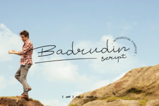Badrudin Font: A Handwritten Typeface for Thoughtful Editorial Design