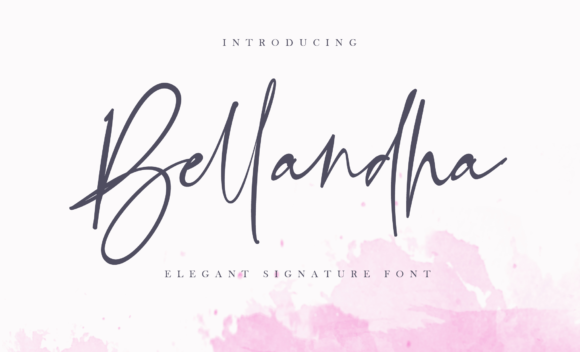 Bellandha: A Premium Script Font That Elevates Campaign Design