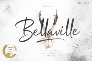 Bellavile: A Handwritten Font That Elevates Editorial Design