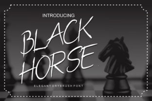 Black Horse Font: A Bold Choice for Brand Identity and Marketing Design