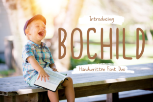 Bochild Duo Font: A Whimsical Typeface for Digital Design