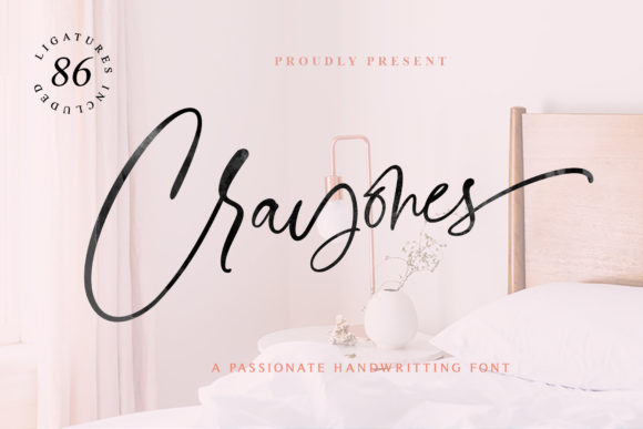 Crayones Font Review: A Delicate Handwritten Typeface for Creative Branding
