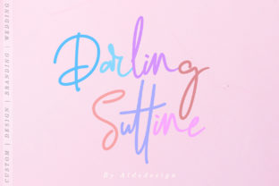 Darling Suttine Font Review: Classy Script for Creative Branding