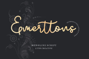 Emerttons Font: A Graceful Touch for Your Brand