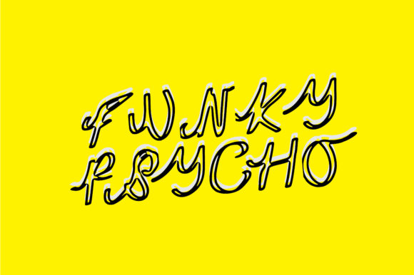 Funky Psycho Font: A Playful Typeface for Bold Branding