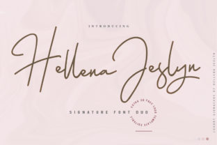 Hellena Jeslyn Duo: A Stylish Font Pair for Modern Web Design