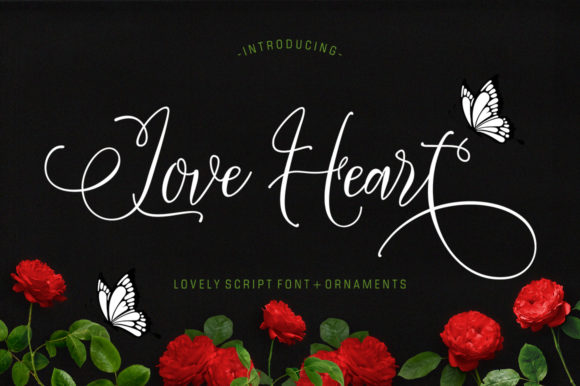 Love Heart Font: A Bold and Beautiful Typeface for Your Brand