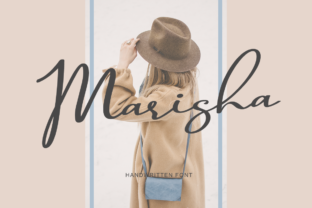 Marisha: A Handwritten Typeface That Elevates Campaign Design