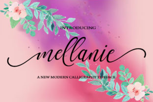 Mellanie Font: A Script Amp Typeface That Elevates Your Campaign Message