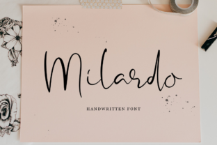 Milardo: A Handwritten Typeface for Polished Web Design