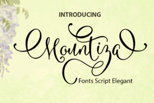 Mountiza Font: A Whimsical Script for Heartfelt Creations