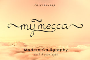 My Mecca Font: A Modern Script for Real Branding Projects