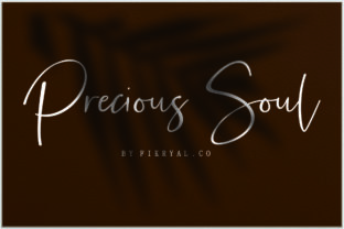 Precious Soul: A Handwritten Typeface for Authentic Branding