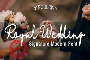 Royal Wedding Font: A Modern Script for Real-World Branding