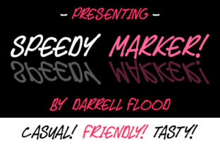 Speedy Marker: A Bold Typeface for Engaging Editorial Design