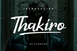 Thakiro Font: Elevating Your Campaigns with Modern Script Typography