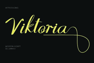 Viktoria Font: A Modern Script for Stronger Branding