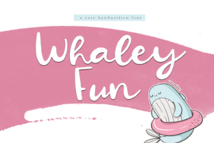 Whaley Fun Font: A Playful Typeface for Adorable Branding Projects