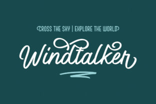 Windtalker: A Script Font for Editorial Elegance