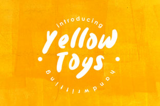 Yellow Toys Font Review: A Bold and Fun Typeface for Creative Brands